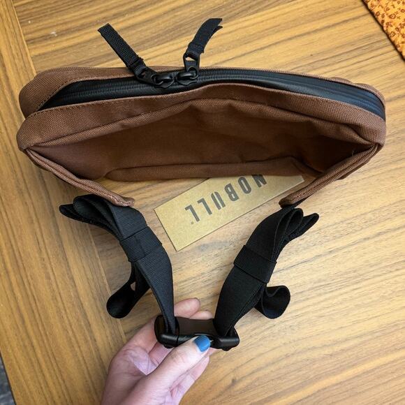 NWT Nobull CrossFit Games 2023 Brown Canvas Belt Bag Fanny Pack - Picture 5 of 11